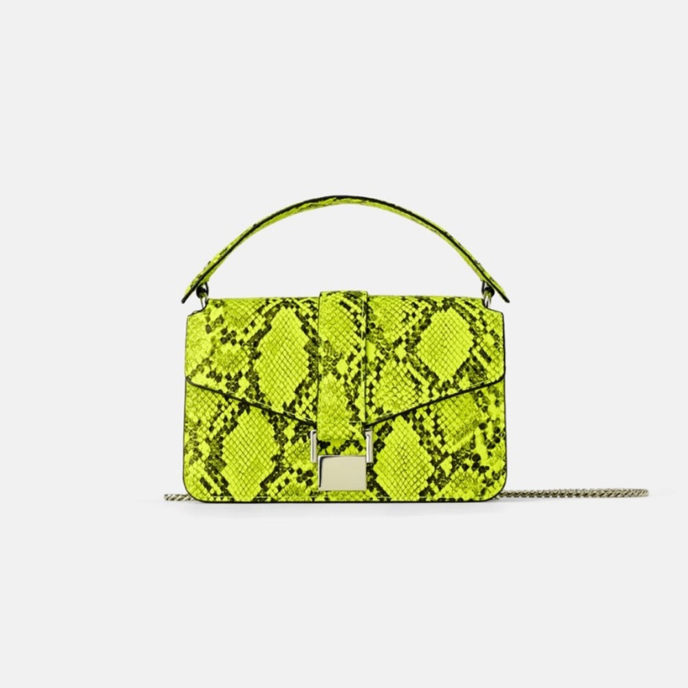 Zara Animal Print Bag
